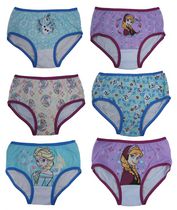 Disney Frozen Knit underwear 6 Pack Kids Girls