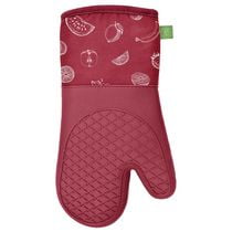 Safdie & Co. Mitaines De Four En Silicone 2PK Rouge