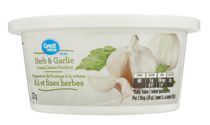 Fromage Creme Tartinade Fines Herbes & Ail Great Value