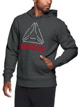 Reebok Men's Delta Fleece Pullover Hoodie, up to XXL 