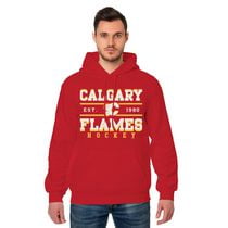 NHL Calgary Flames Mens Long Sleeve Hoodie *On-Line Exclusive
