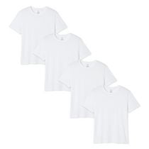 George Men's Crew Neckline Tee 4-Pack