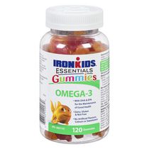 Gélifiés d'Ironkids d'Omega-3 pour des enfants futés