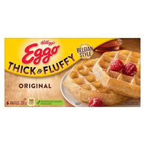 EGGO Thick & Fluffy Original Belgian Waffles, 330g (6 waffles)