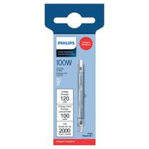 PHILIPS Ampoule halogène T3 de 79 mm de 100 W à culot R.S.C.