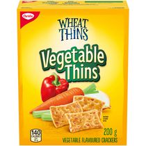 WHEAT THINS Vegetable Thins Crackers 200 g