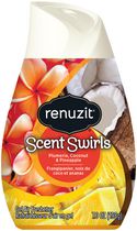 Rafraîchisseur d'air Renuzit Scent Swirls au Parfum, Plumeria, Coconut & Pineapple