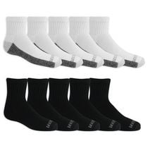 Fruit of the Loom Boys Dual Defense 10 Pairs Ankle Socks