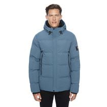 Veste à capuche doublée de moleton Dark Black