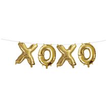 Creative Converting Xoxo Gold Foil Balloon Banner