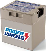 Batterie de rechange rechargeable de 12 V Power Wheels
