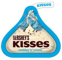 Friandises du temps des Fêtes KISSES de HERSHEY’S BISCUITS ET CRÈME