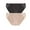 Noir, variante sur Maidenform Pure Comfort 2P bikilni à cordes