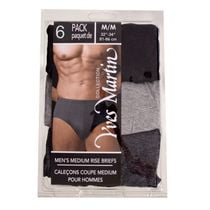Yves Martin Men's Medium Rise Briefs