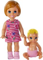 Barbie Babysitters Inc. Skipper Poupée couche en tissu rose