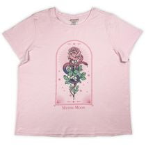 Pink closet Ladies plus size  short sleeve tee shirt
