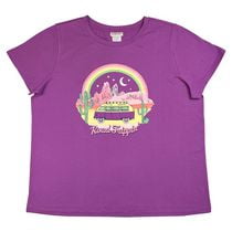 Pink closet Ladies plus size  short sleeve tee shirt