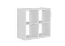 Gorham 4 Cubby Storage Cabinet in White