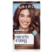 Clairol Nice'N Easy Pure Brunettes Permanent Hair Dye, Rich Tones That Stay Pure Until Re-Coloring