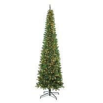 Sapin de Noël pré-illuminé, type épicéa, de 9 pieds de haut, Concord Holiday Time – Vert