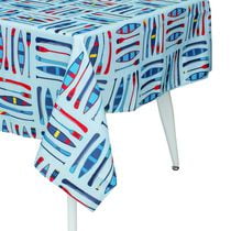 Safdie & Co. Nappe Imprimée Texturée Pagaies & Canoes