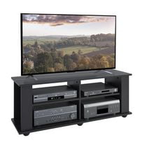 CorLiving Ravenwood Black TV Stand, for TVs up to 57"