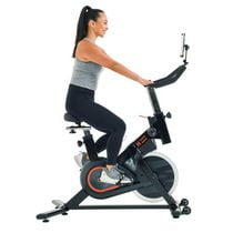 women's health men's health eclipse spin bike with bluetooth connectivity and chest belt