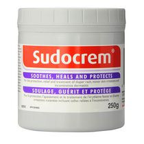 Crème Cicatrisante Sudocrem® - Pot de 250 g - Érythème fessier | Irritations cutanées mineures | Crème Dermatite Incontinence