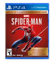 Jeu vidéo Marvel Spider-Man édition Jeu de l'année pour PS4