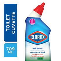 Nettoyant désinfectant pour cuvette Clorox® avec eau de Javel au parfum fraîcheur, 709 mL