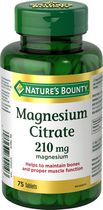 Nature's Bounty Citrate de Magnésium 210 mg