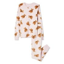 George Girls' Velour Pajama 2-Piece Set