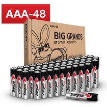 Piles alcalines AAA Energizer MAX, emballage de 48