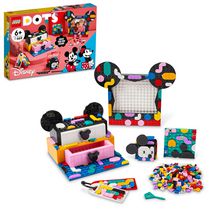 LEGO DOTS Boîte de projets pour la rentrée Mickey Mouse et Minnie Mouse 41964 Ensemble de construction (669 pièces)