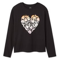 George Girls' Halloween Long Sleeve Tee