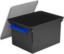 10-5//8 STERILITE 14261 14138606 Layer Stack /& Carry Box Clear