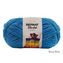 Fil Blanket Brights™ de Bernat®, Polyester #6 Super Bulky, 10.5oz/300g, 220 Yards