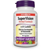 Webber Naturals® SuperVision® with Lutein Herbal Formula, 90 capsules