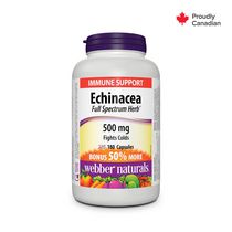 Webber Naturals® Echinacea, Full Spectrum Herb, 500 mg