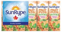 SunRype No Sugar Added Raspberry Orange Fruit Plus Veggies 100% Juice