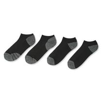 Athletic Works Men's Low Cut Socks 4-Pack