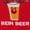 Red, variant on Happy Foot by McGregor Rein Beer Crew