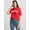 Red, variant on Licensed Raptors Women's Red Short Sleeve Tee