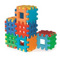 Gros blocs de construction Little Tikes Play@Home pour l’intérieur/extérieur avec 18 pièces