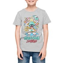 Looney Toons T-shirt de base pour garçon. Ce t-shirt à col rond pour garçons a des manches courtes et un imprimé tendance et