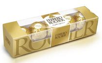 Boîte-cadeau de Ferrero Rocher au chocolat au lait et noisettes fins