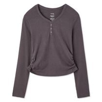 George Girls' Rib Henley