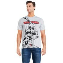 T-shirt à manches courtes Deadpool Marvel pour hommes