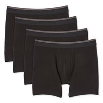 Athletic Works Men's Boxer Briefs 4-Pack