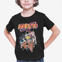 Naruto T-Shirt col rond à manches courtes pour garçon